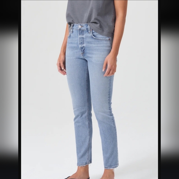 Agolde Denim - Agolde Willow Mid Rise Crop Jeans 26